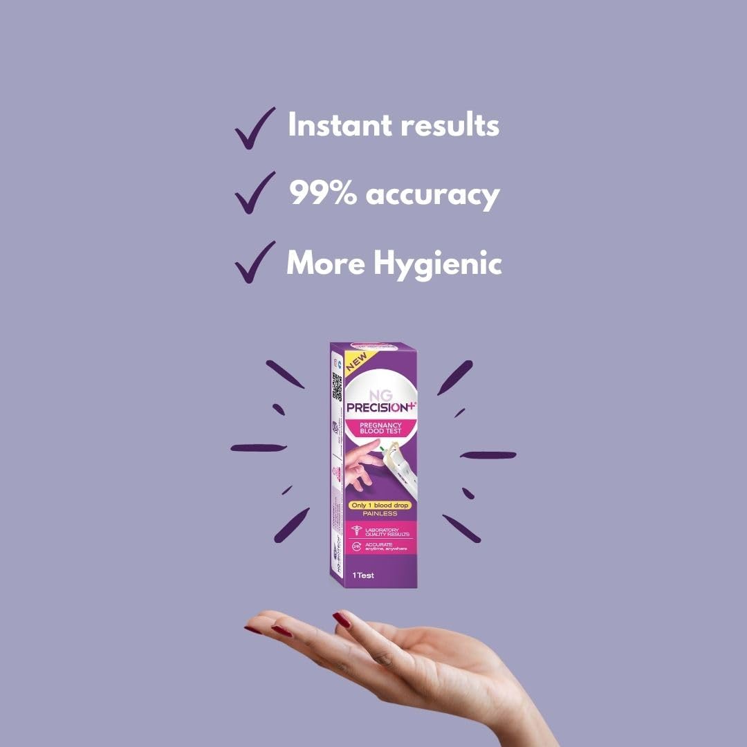 NG PRECISION+ Pregnancy Blood Test (hCG)