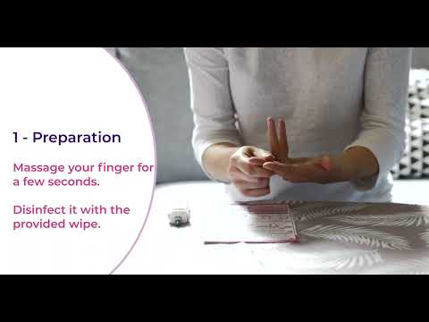 NG PRECISION+ Pregnancy Blood Test - How to use